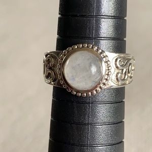 Silpada Moonstone Ring, size 8